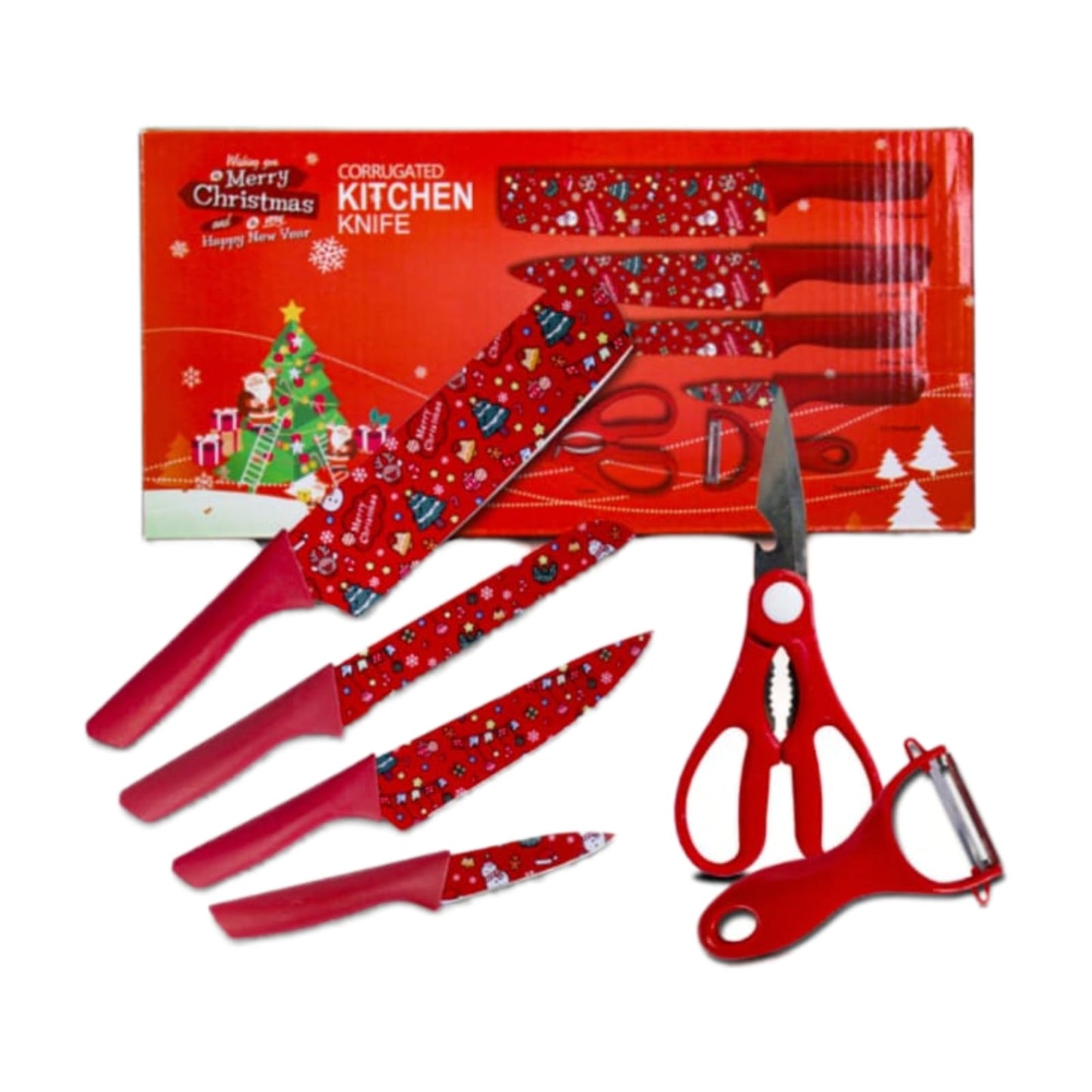 Set de Cuchillo Navideño 🎅🤶🦌